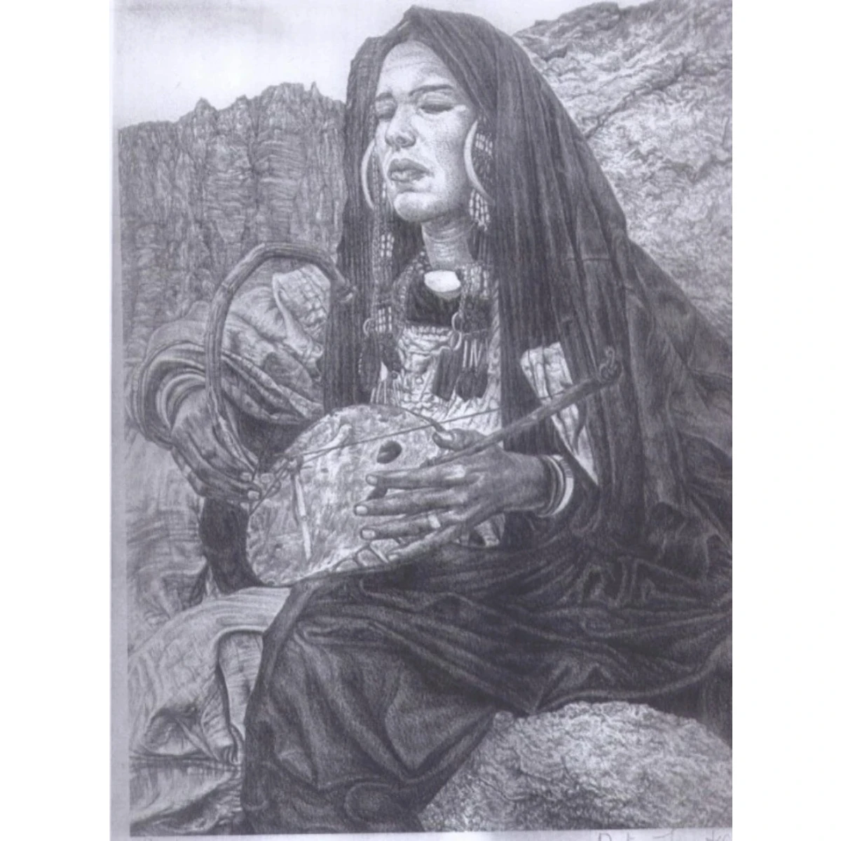 Lot of 3 Limited Edition Numbered  Lithographs - Nomadic Life Scenery