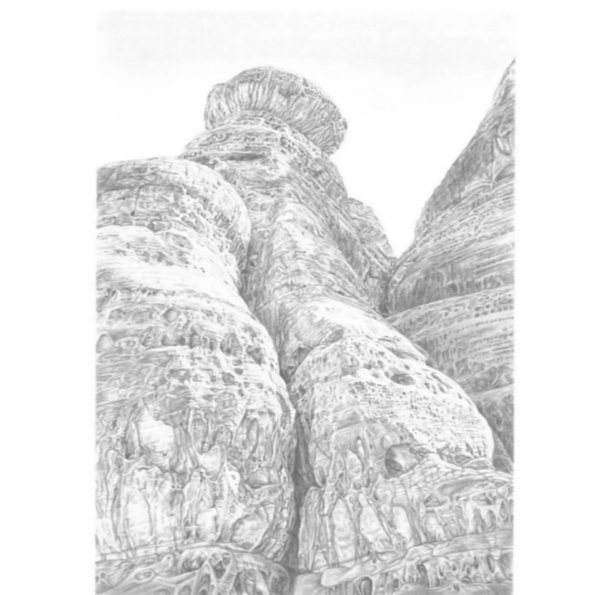 Lot of 4 Limited Edition Numbered Lithographs - Mada'in Saleh