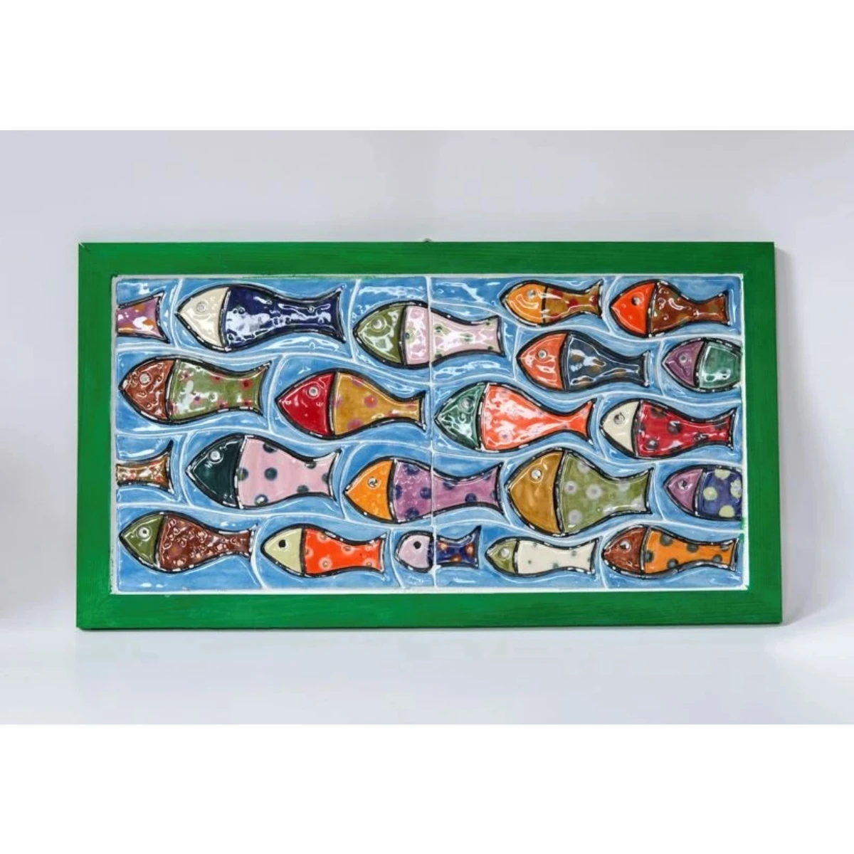 Polychrome glazed Fish clipboard