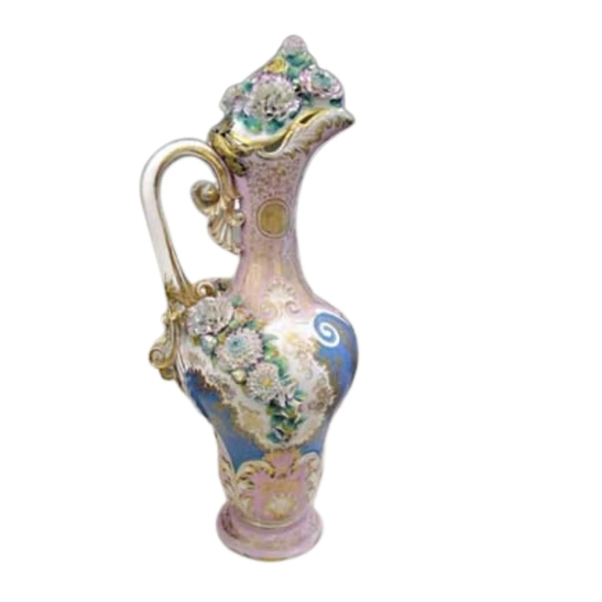 Monumental porcelain ewer "Ashurelik"