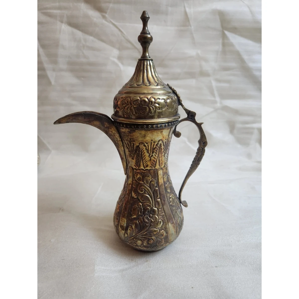 Elegant Silver Arabic coffe dallah (ewer)
