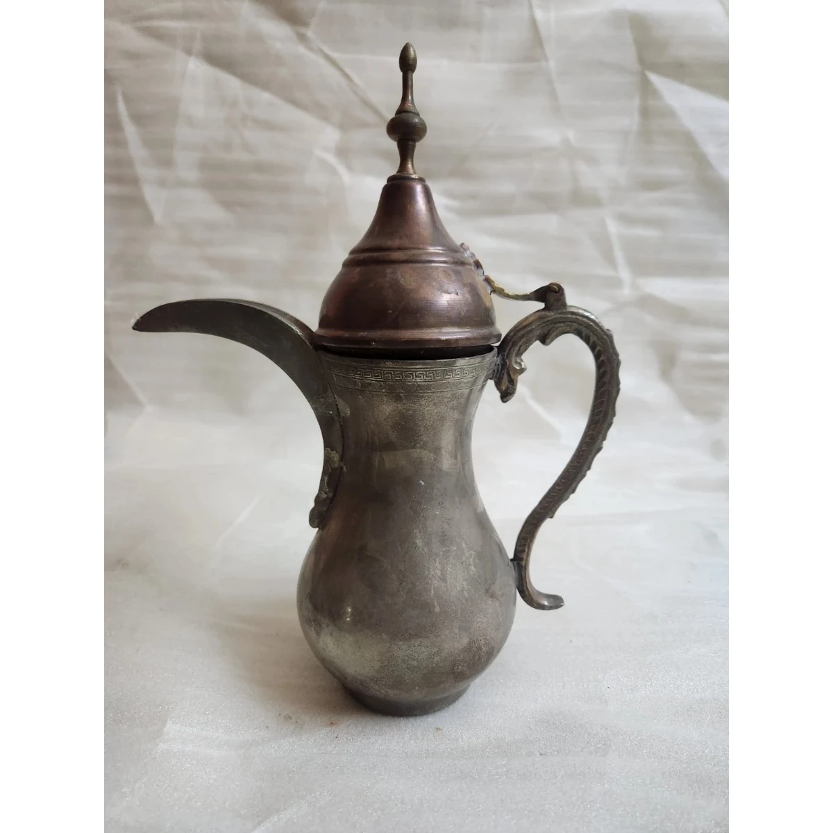 Copper Arabic coffee dallah (ewer)