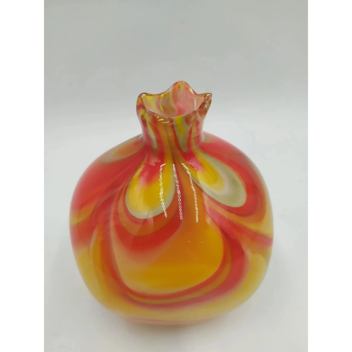 Pomegrenate shaped Glass