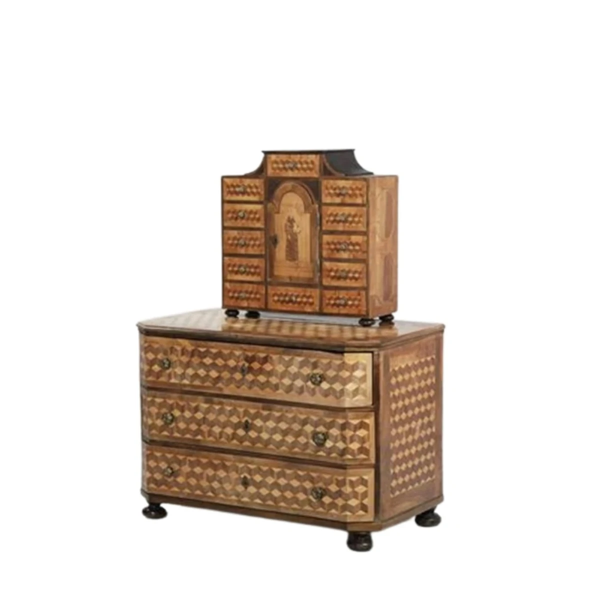 Paper drawers, originally 18th Century,