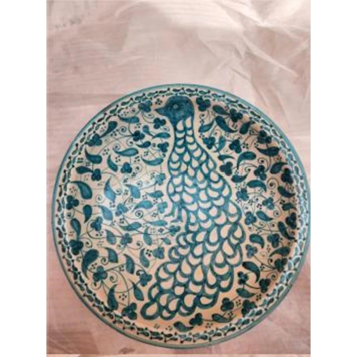 Beautiful ceramic plate for white Ellenrose