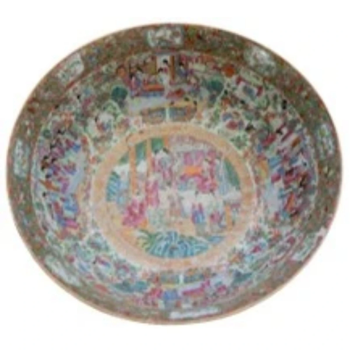 Set of Bronze-Mounted Chinese Porcelain Bowls