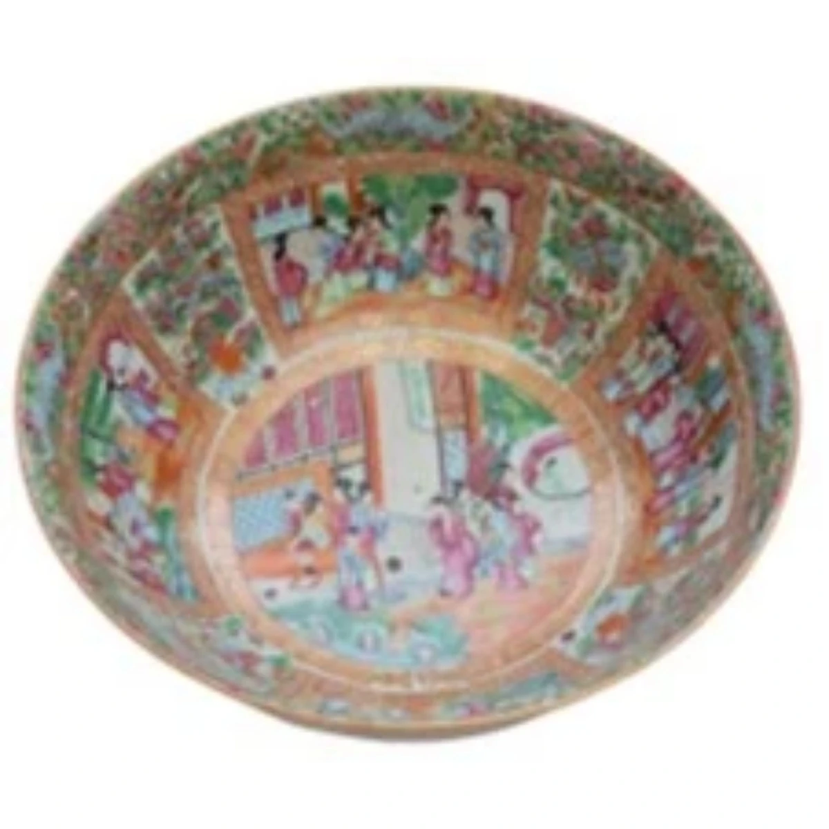 Set of Bronze-Mounted Chinese Porcelain Bowls